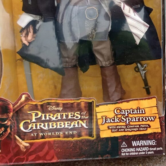 Barbie Collector Unopened Pirates of the Caribbean At Worlds End Jack Sparrow - Picture 2 of 2